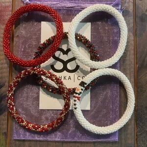 Sashka Co Beaded Bracelets Set of 5 B25